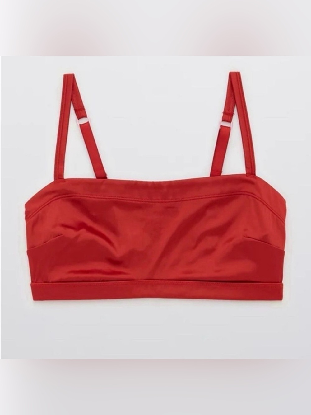 Aerie Stretch Satin Bandeau Bra Size Medium NWT!
